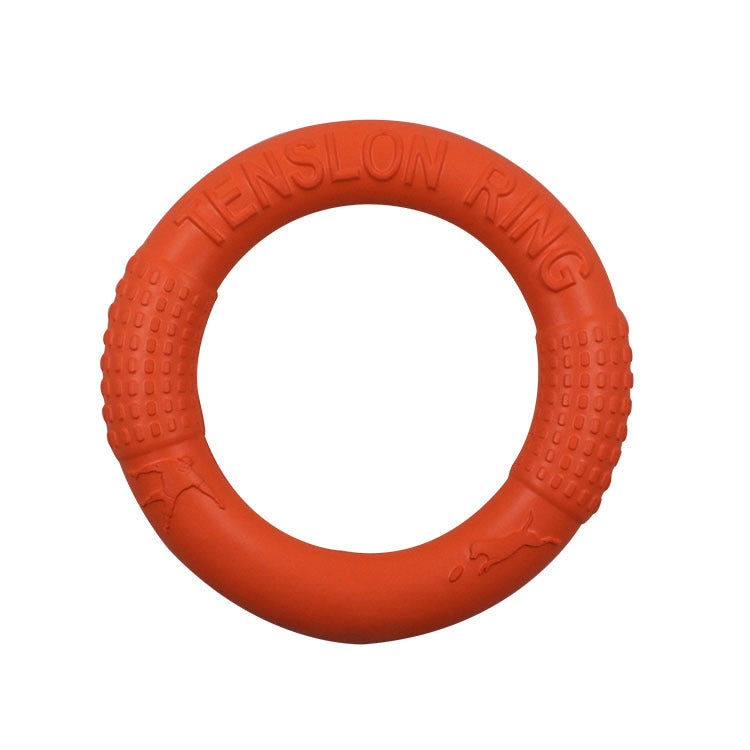 EVA Pet Tug Ring Wholesale Dog Flying Disc Foam Chew-Resistant Training Toy Outdoor Frisbee Toy for Dogs