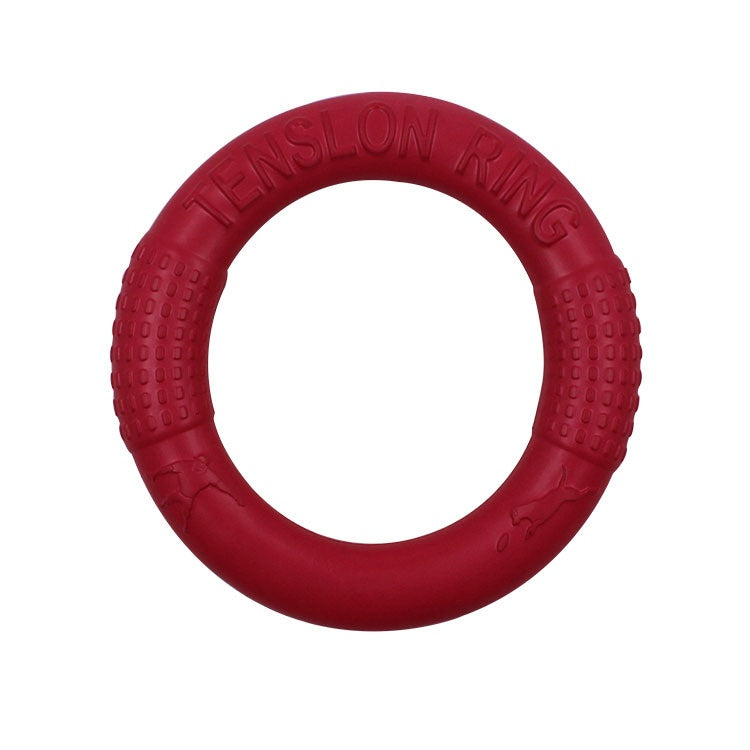 EVA Pet Tug Ring Wholesale Dog Flying Disc Foam Chew-Resistant Training Toy Outdoor Frisbee Toy for Dogs