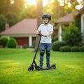 150W Electric Scooter Kids 6-12 10MPH 7Mi Range Colorful Lights Adjustable Height  1Year Warranty