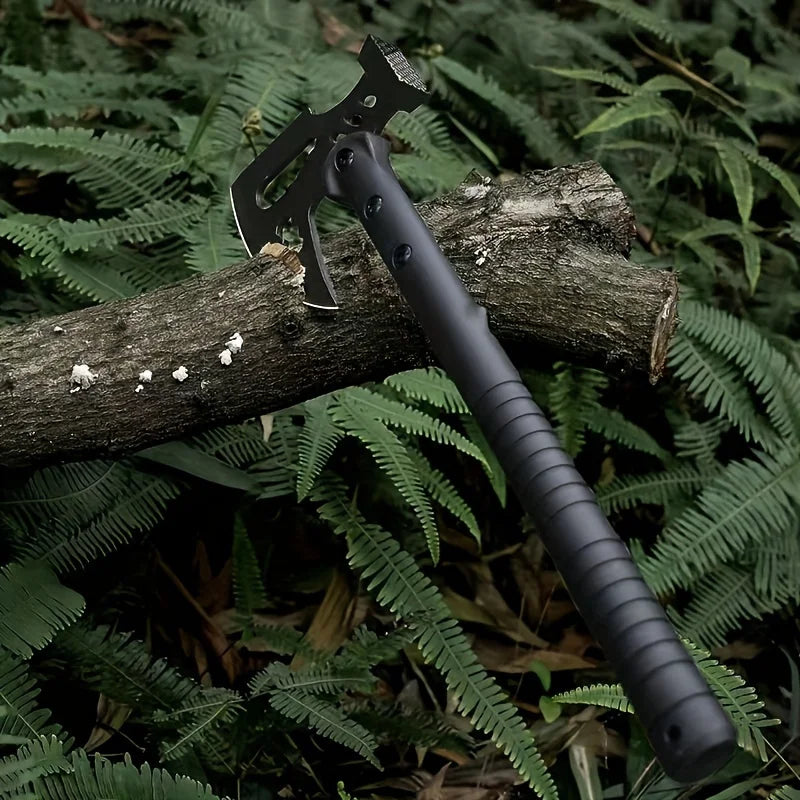 Camping Axe (Includes Sheath) | One-Piece Stainless Steel Survival Axe | Camping & Survival(17.3l Axe | Outdoor Axe & Hatchet Combo(17.3IN)