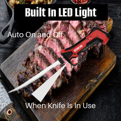 Cordless Electric Knife for Carving and BBQ