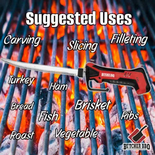 Cordless Electric Knife for Carving and BBQ