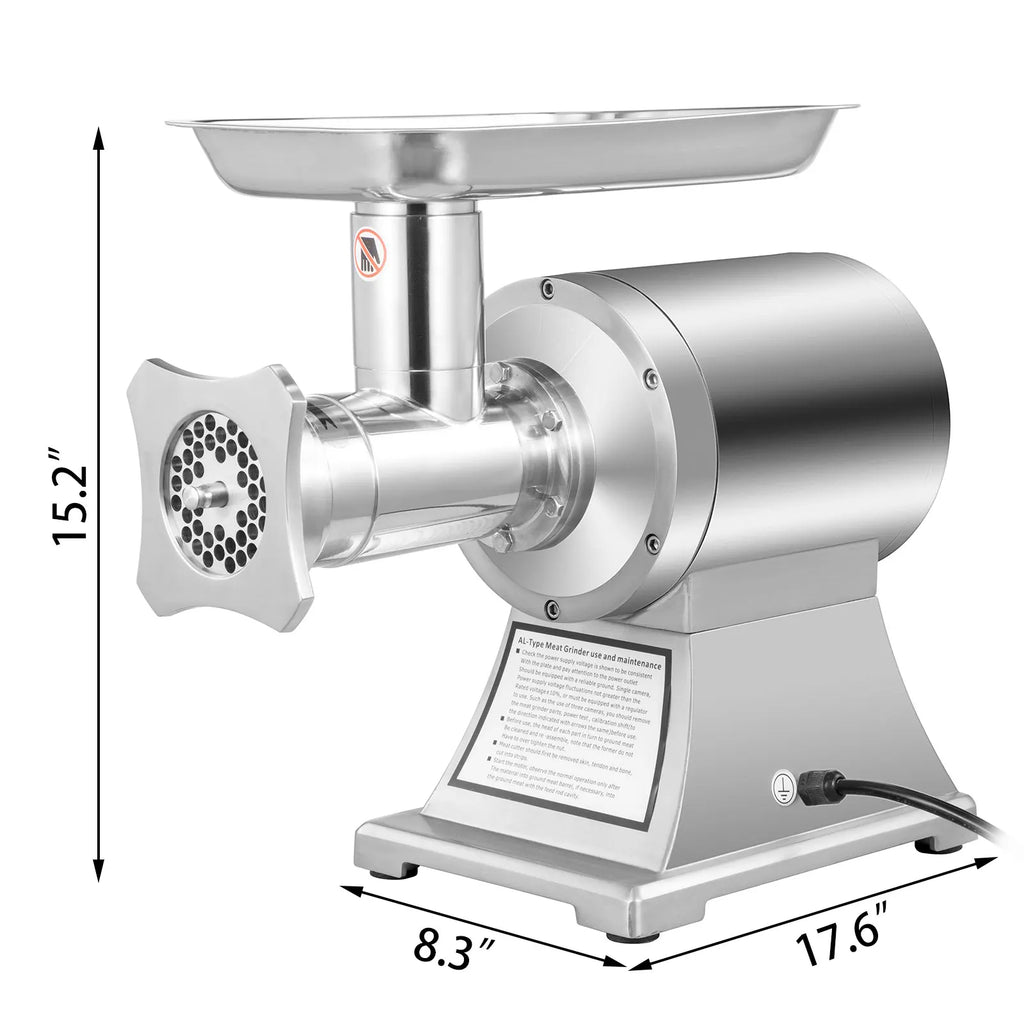 1100W Electric Meat Mincer Portable Chopper Blender Food Processors Grinder Tools Crusher for Kitchen Home Commercial