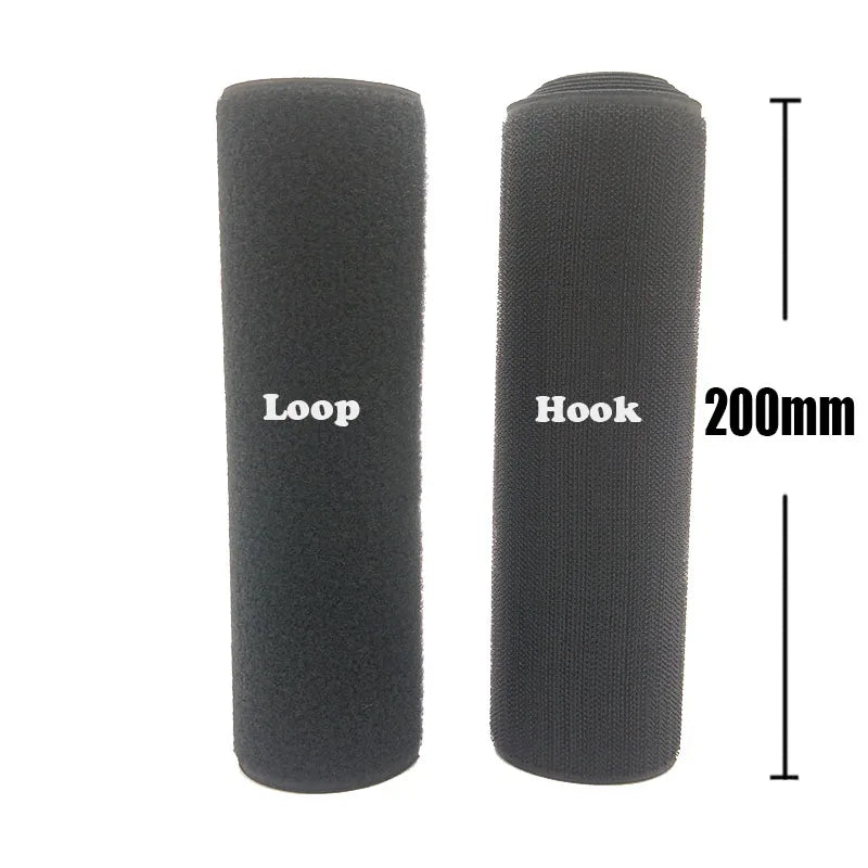 200 mm Width  no adhesive hook loop fastener tape sewing magic tape stickers sewing accessories strap clothing high quality DIY