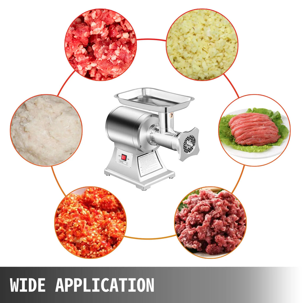 1100W Electric Meat Mincer Portable Chopper Blender Food Processors Grinder Tools Crusher for Kitchen Home Commercial
