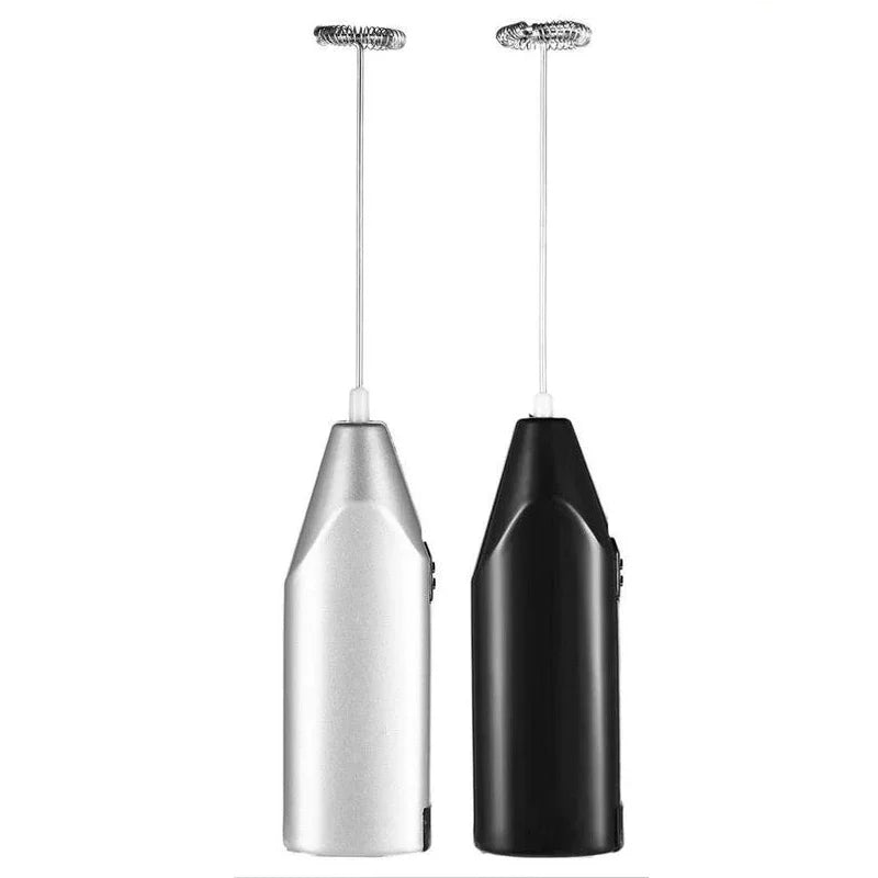 1-Pack Handheld Electric Milk Frother 4 Colors | Drink Mixer & Egg Beater for Coffee, Latte Cappuccino Portable Kitchen Gadget
