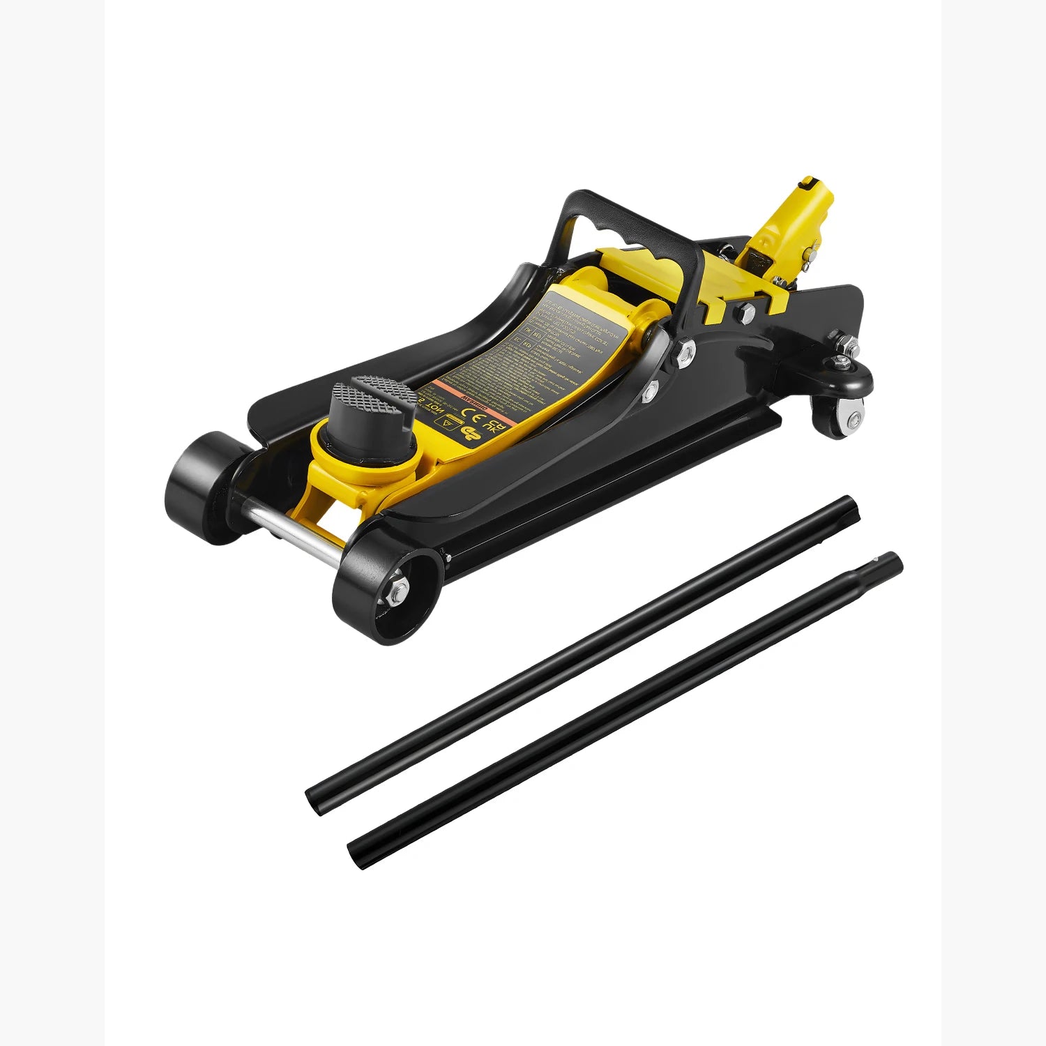 2.5 Ton Floor Hydraulic Jack Pneumatic Low Profile Floor Jack Heavy-Duty Steel Floor Jacks with Single Piston Lift Pump