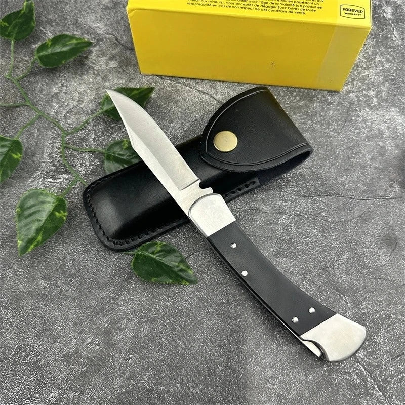 Outdoor Folding Knife G10 Handle Handle Camping Hiking Fishing Climbing Multi-purpose EDC Pocket Knife Men's Gift