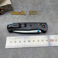 Folding Knife Carbon Fiber Handle Outdoor Camping Pocket EDC Tool Portable Pocket Clip