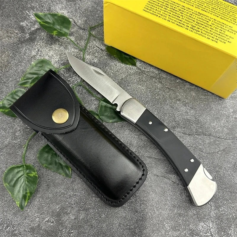 Outdoor Folding Knife G10 Handle Handle Camping Hiking Fishing Climbing Multi-purpose EDC Pocket Knife Men's Gift