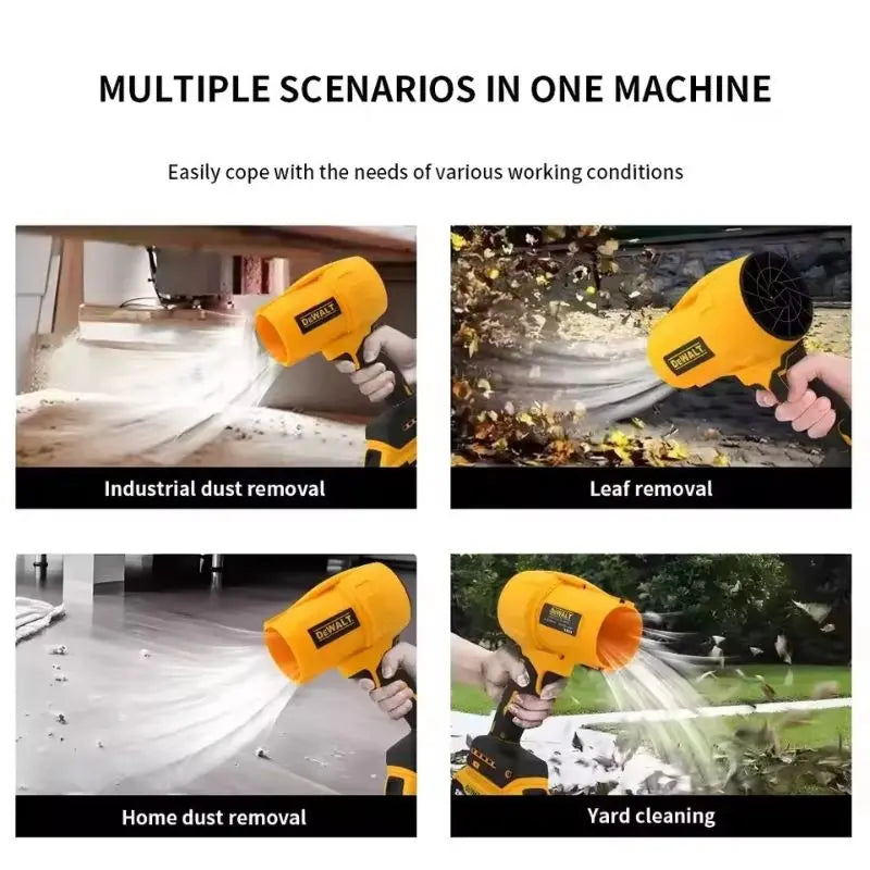 Dewalt 30000RPM Cordless Blower Electric Turbine Household Dust Collector Portable Rechargeable Dust Removal 20V Power Tools