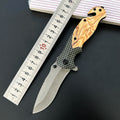 Multifunctional All Steel Portable Folding Knife Outdoor Tactical Camping Survival Hunting  Knife
