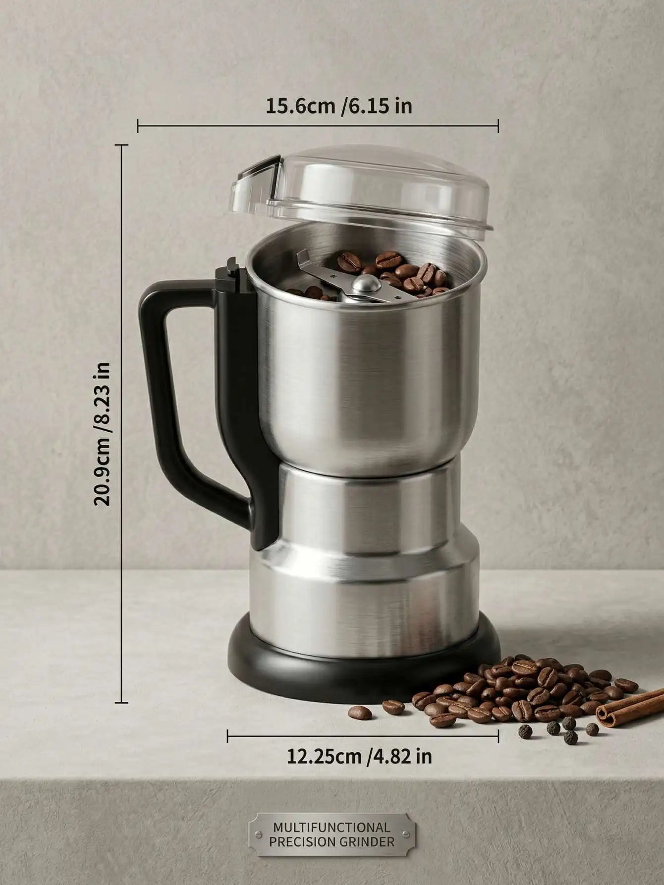 Multi-functional Electric Grinder, High-Power Food-grade Coffee & Grain Grinder,Coffee Lovers & Baby Complementary Food