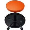 Mechanic Stool 250 LBS Rolling Pneumatic Creeper Garage/Shop Seat Padded Rolling Workshop Stool for Garage Auto Repair