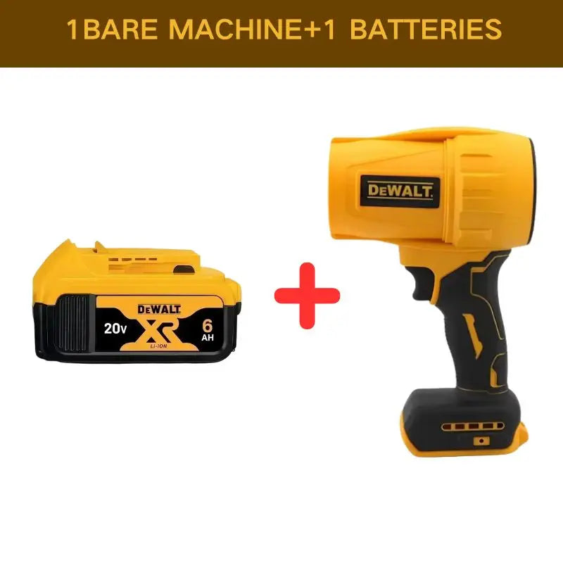 Dewalt 30000RPM Cordless Blower Electric Turbine Household Dust Collector Portable Rechargeable Dust Removal 20V Power Tools