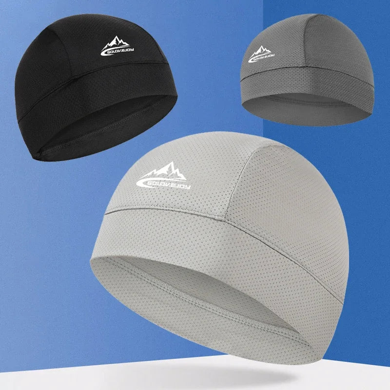 Skull Cap Helmet Lining Breathable Cycling Sports Running Hat Comfortable Outdoor Hiking Cap