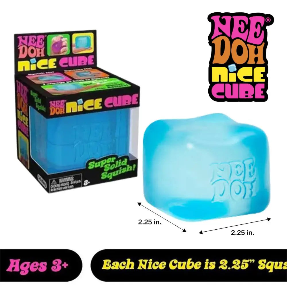 2026 Hot Nice Cube Stress Relief Sensory Toy for ADHD Focus and Anxiety Unisex Fidget Tool Soft Squishy Desk