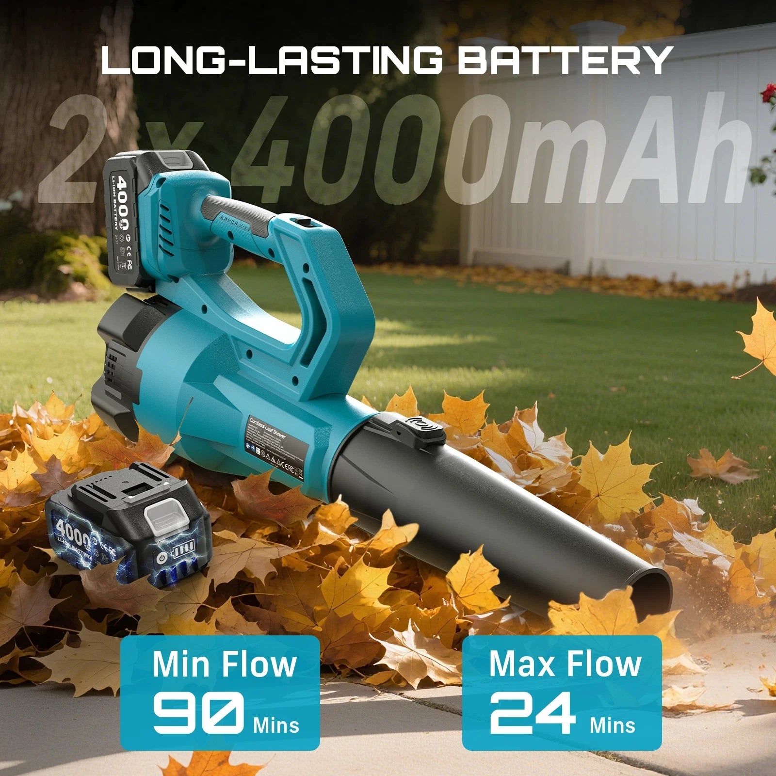 900000RPM Brushless Electric Turbo Blower 780CFM Cordless Leaf Blower for snow Lawn Care Debris For Makita 18v BatteryPin