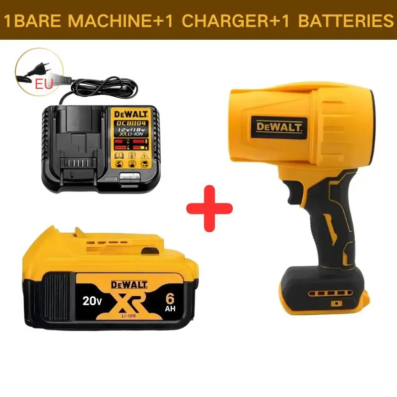 Dewalt 30000RPM Cordless Blower Electric Turbine Household Dust Collector Portable Rechargeable Dust Removal 20V Power Tools