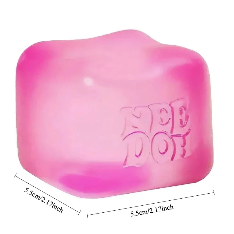 2026 Hot Nice Cube Stress Relief Sensory Toy for ADHD Focus and Anxiety Unisex Fidget Tool Soft Squishy Desk