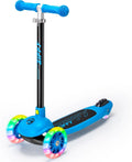 Kids Multicolor 3 Wheel Scooter Toddler Kick Scooters with LED Light-Up Wheels for Boys and Girls Gift 5 Adjustable Height