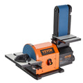 Belt Disc Sander Combo with 5A/4.3A/2.5A Induction Motor Sanding Machine Woodworking Deburring Grinder Combo Bench