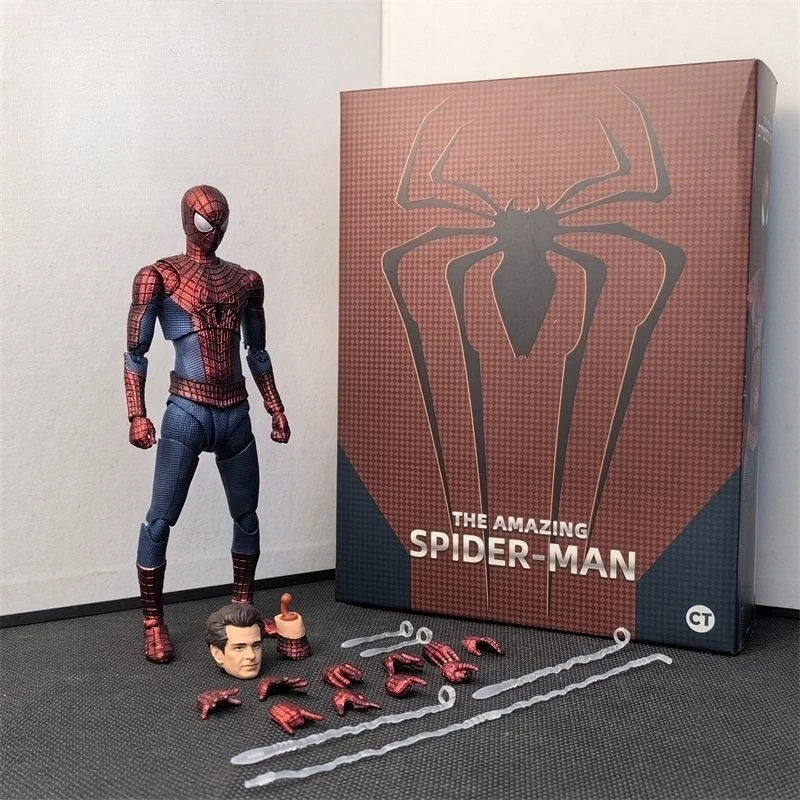 First Generation Spider-Man Model Kit - Assemble Your Own Collectible Spider Hand Statue Toy