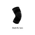 1PS Knee Brace Compression Knit Knee Pad For Sports Quickly Absorb Perspiration Keep Knees Warm Breathable