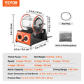 3kg 5kg Rotary Tumbler Surface Polisher Jewelry Drum Polishing Machine Gem DIY Mini-Tumbler Finishing Tools