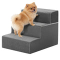 3-5 Step Right Angled Foam Dog Stairs Ramp for Small Dogs Climbing Ladder Indoor Non-Slip Pet Ladder Ramp Stairs For Home