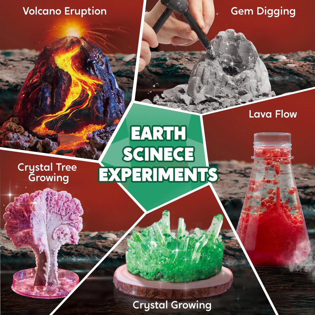 Science Kits for Kids 85+ STEM Educational Experiments Toys Chirtstmas Birthday Gifts for Boys Girls Age 6-12