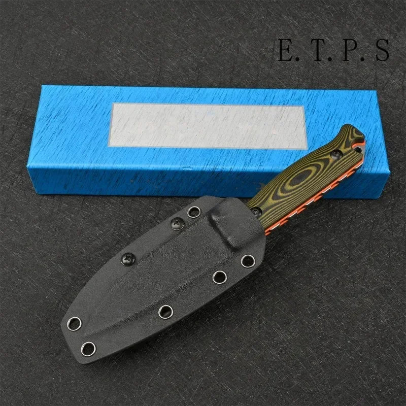 BM 15002 Portable Fixed Knife S90V Blade G10 Handle Outdoor Knife Camping Durable Portable EDC Multitool EDC Knife