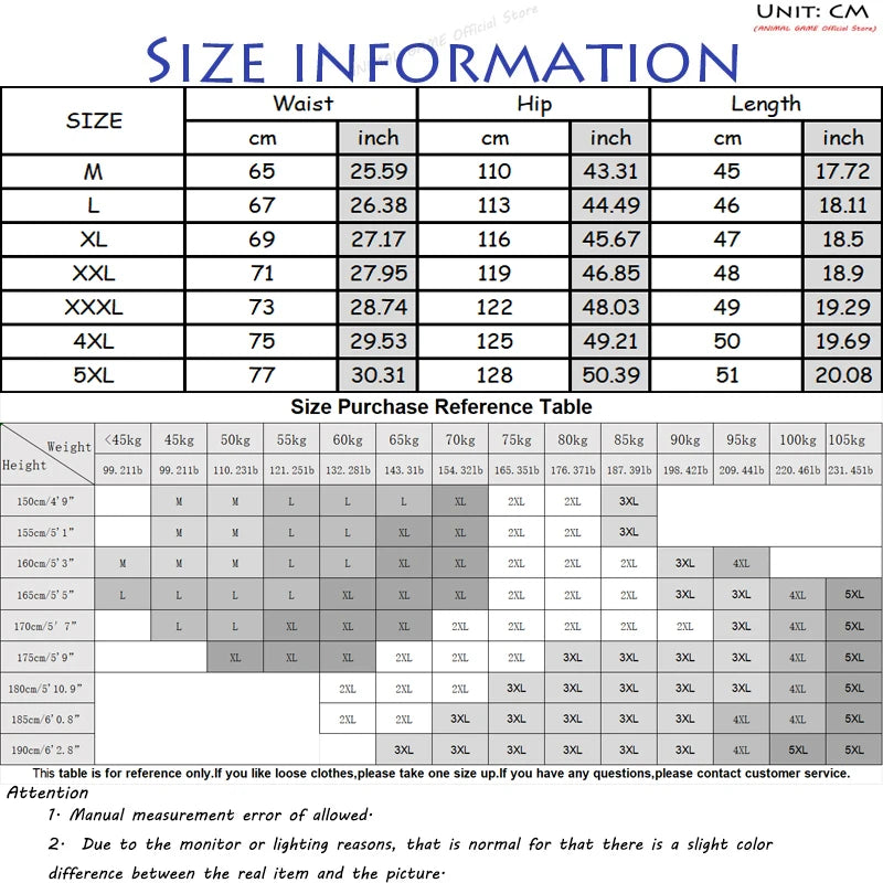 Beach Mens Quick Dry Short Pants Summer Athletic Trousers Pocket Gym Man Casual Zipper Hiking Shorts Man Plus Size Baggy Pants