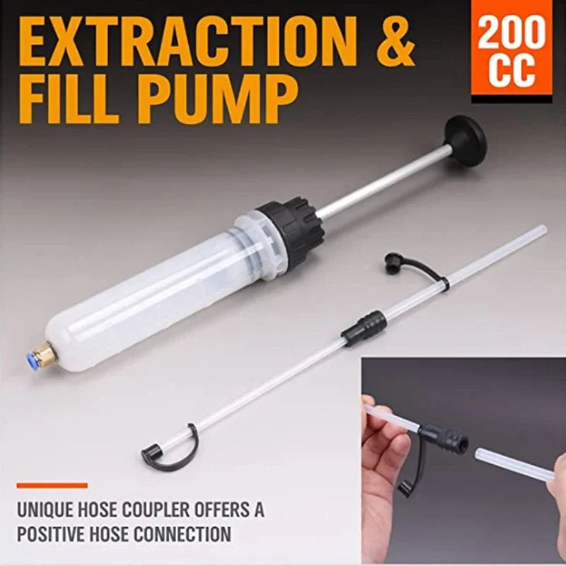 500ML/1500ML Car Oil Fluid Extractor Filling Syringe Universal Truck Motorcycle Vehicles  Fuel Oil Fluid Transfer Pump