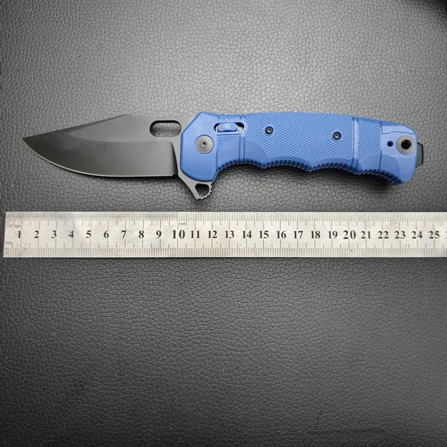 Portable Folding Knife Outdoor Tactical Hunting Knife EDC Practical Cutting Knife Adventure Survival Tool Men's Gift