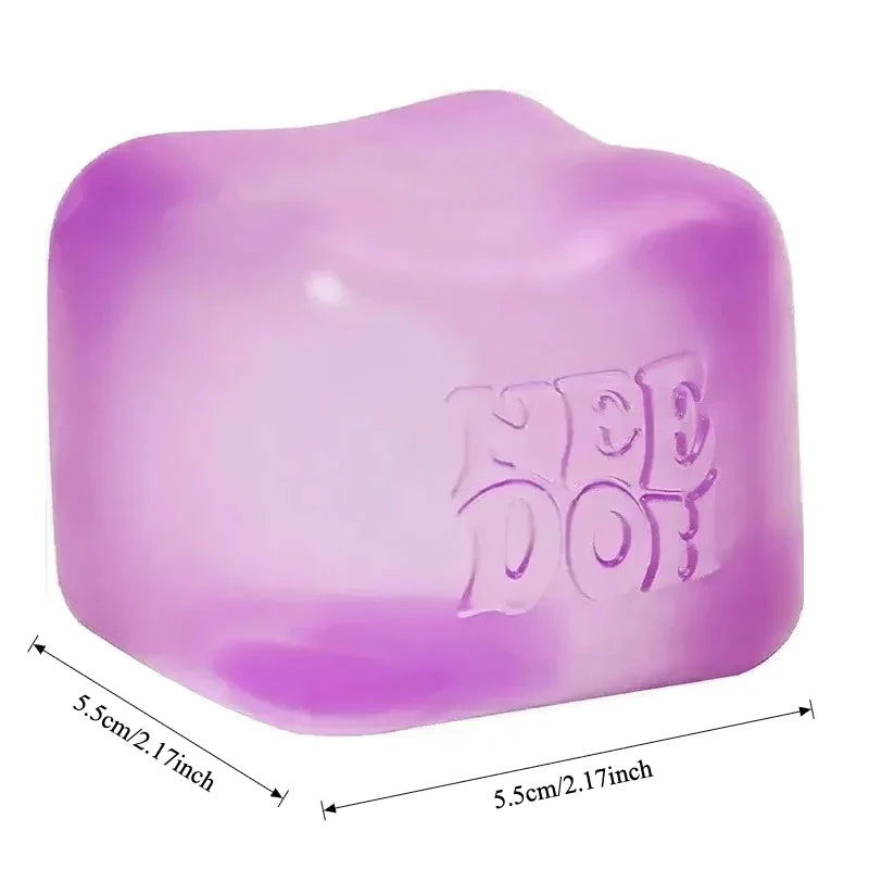 2026 Hot Nice Cube Stress Relief Sensory Toy for ADHD Focus and Anxiety Unisex Fidget Tool Soft Squishy Desk