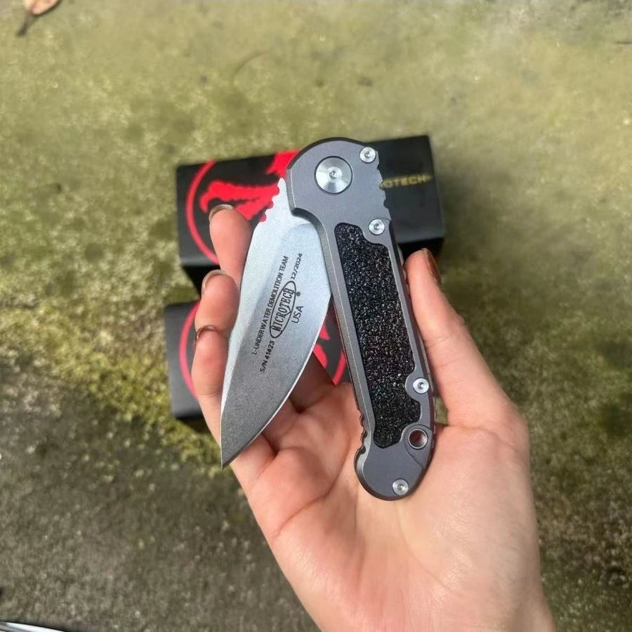 Folding Knife Durable D2 Steel Suitable for Outdoor Camping Hiking EDC Survival Tools Gift for Men