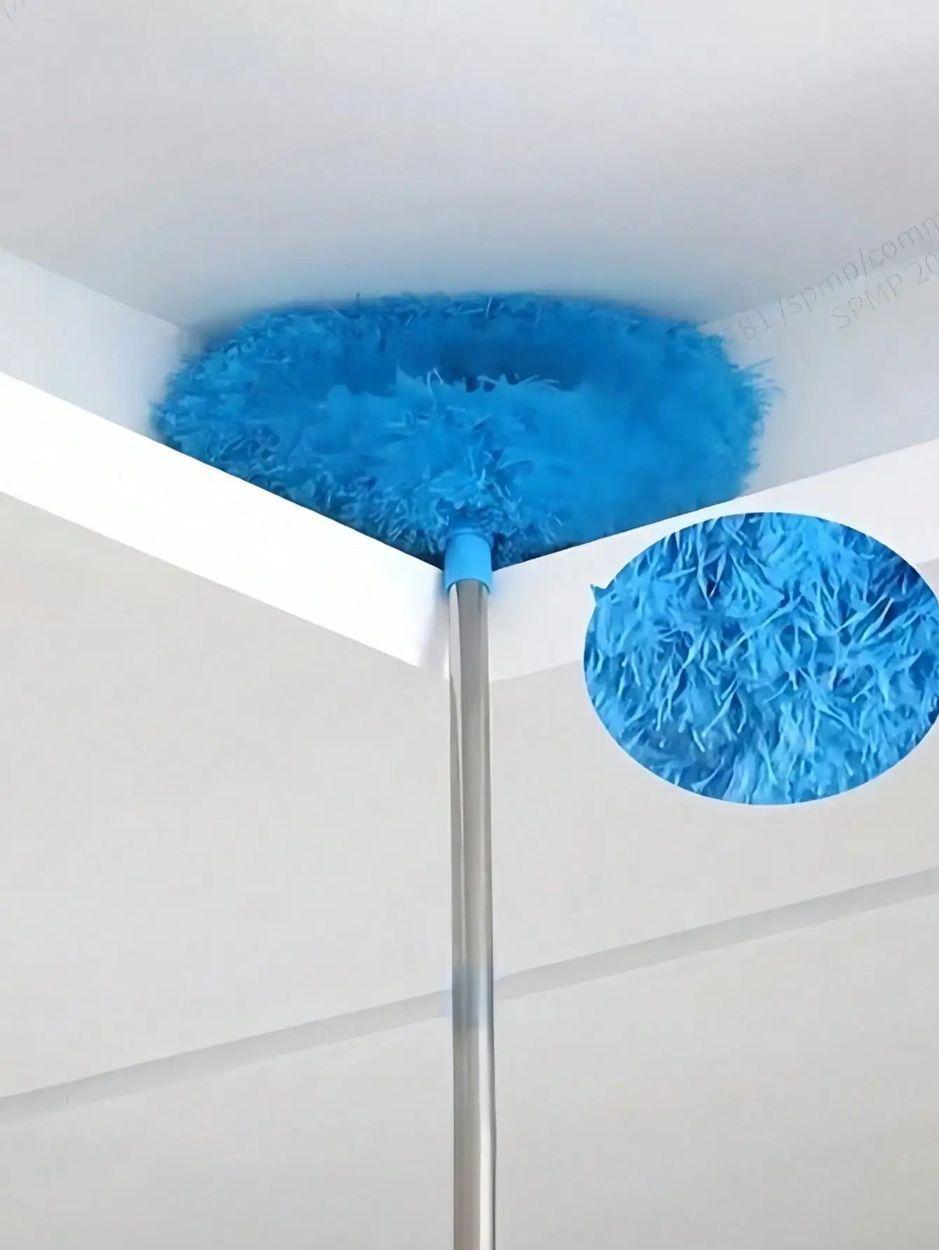 Extendable Microfiber Ceiling Fan Duster, Adjustable Length 13 To 31.5 Inches, Washable, Suitable For High Ceilings, Furniture And Car Cleaning, Multi-Functional Duster, Easy To Clean Household Items
