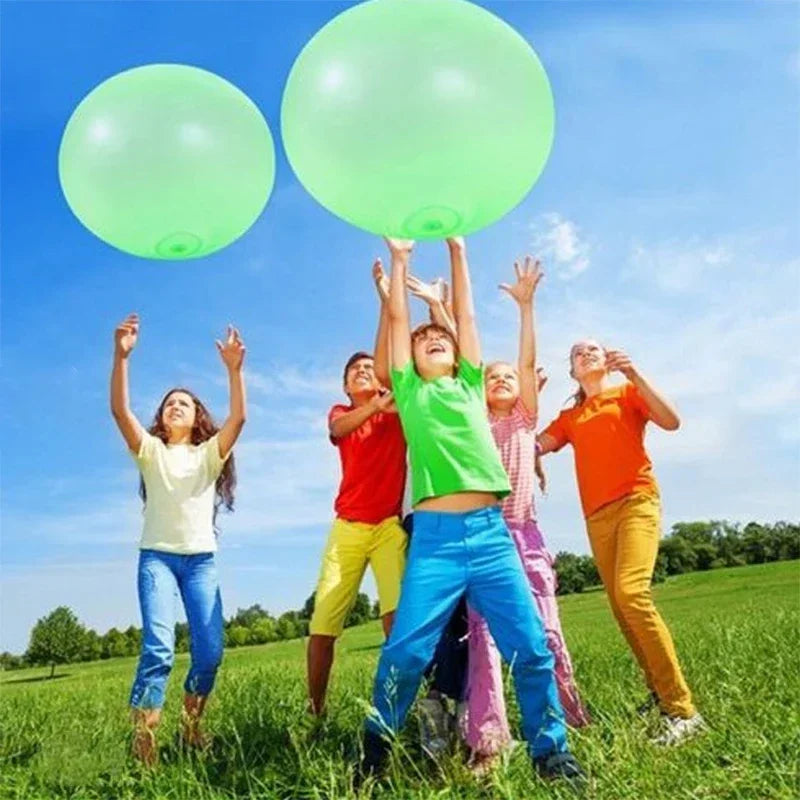 Children Outdoor Toys Bubble Ball Inflatable Rubber Ball Games Balloon Toys Baby Shower Fun Party Water Filled Bubble Ball Toy