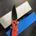 BM 533-3 MINI Bugout Nylon Wave Fibre Handle Axis Lock Folding Outdoor Pocket Knife EDC Camping Hunting Tools