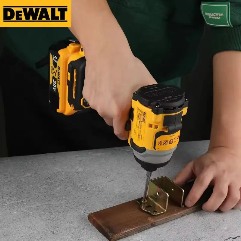DEWALT DCF850 20V Impact Drill Brushless Motor 205Nm Variable Speed Electric Screwdriver Woodworking Driver Bare Tool power tool