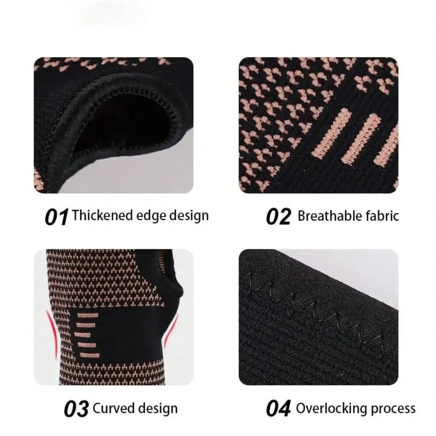 Sports Wrist Compression Sleeve, 2 Counts Breathable Wristband For Men & Women, Sports Accessories For Home Gym Workout, Wrist Wraps, Breathable Brace