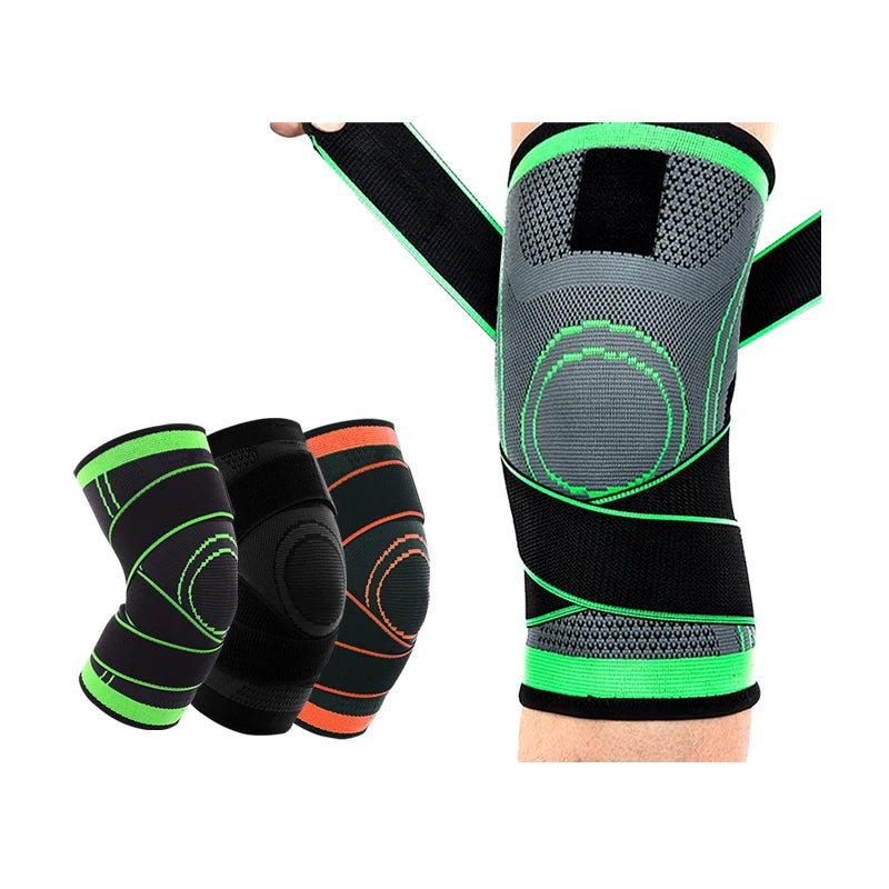 1PS Knee Brace Compression Knit Knee Pad For Sports Quickly Absorb Perspiration Keep Knees Warm Breathable