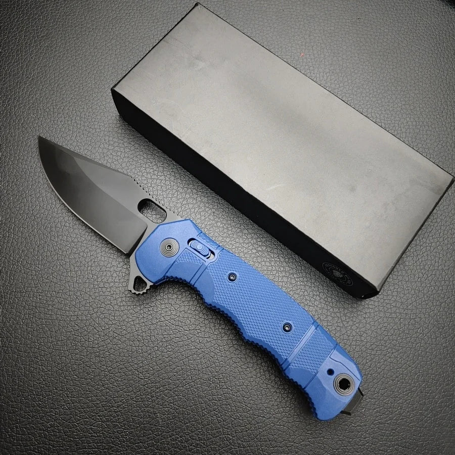 Portable Folding Knife Outdoor Tactical Hunting Knife EDC Practical Cutting Knife Adventure Survival Tool Men's Gift