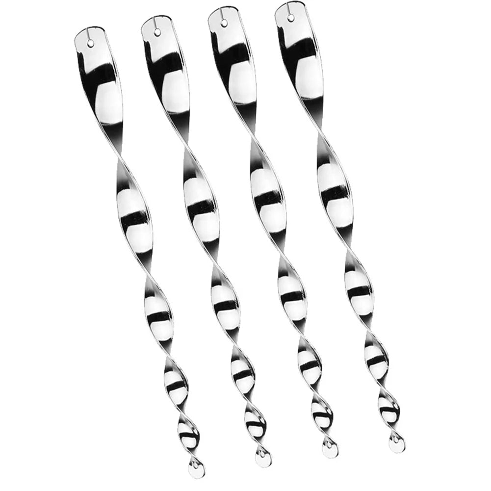 12x Bird Repellent Rotating Scare Rod Reflective Spiral Deterrent Control Device