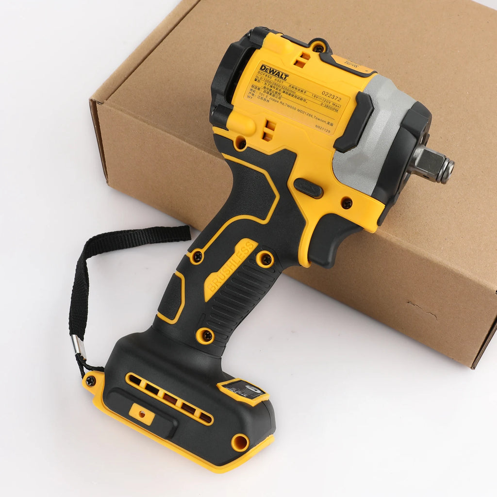 DCF850 20V Brushless Impact Driver, 1/4" Hex 3-Speed Cordless Power Tool 205Nm 3250RPM for Screw Driving Assembly