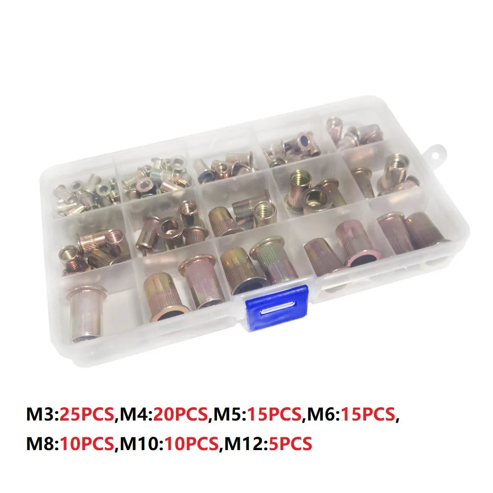 BT-605 Riveter Gun tool Hand Insert Rivet Nut Tool Manual Mandrels M3 M4 M5 M6 M8 M10 M12 HT2597